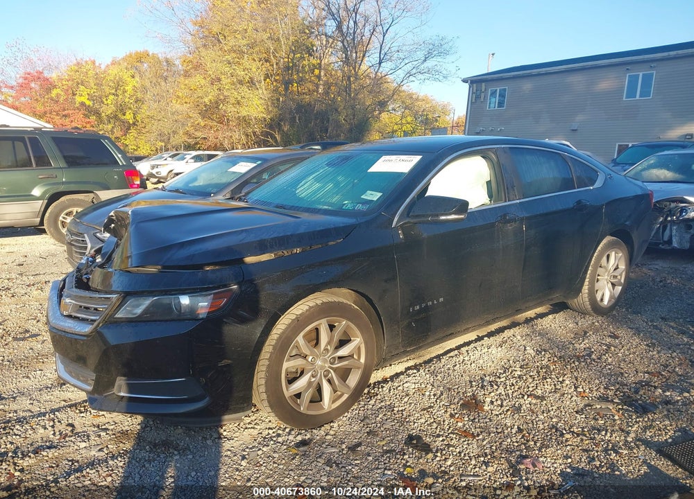 2017 CHEVROLET IMPALA 1LT VIN: 1G1105S35HU160185