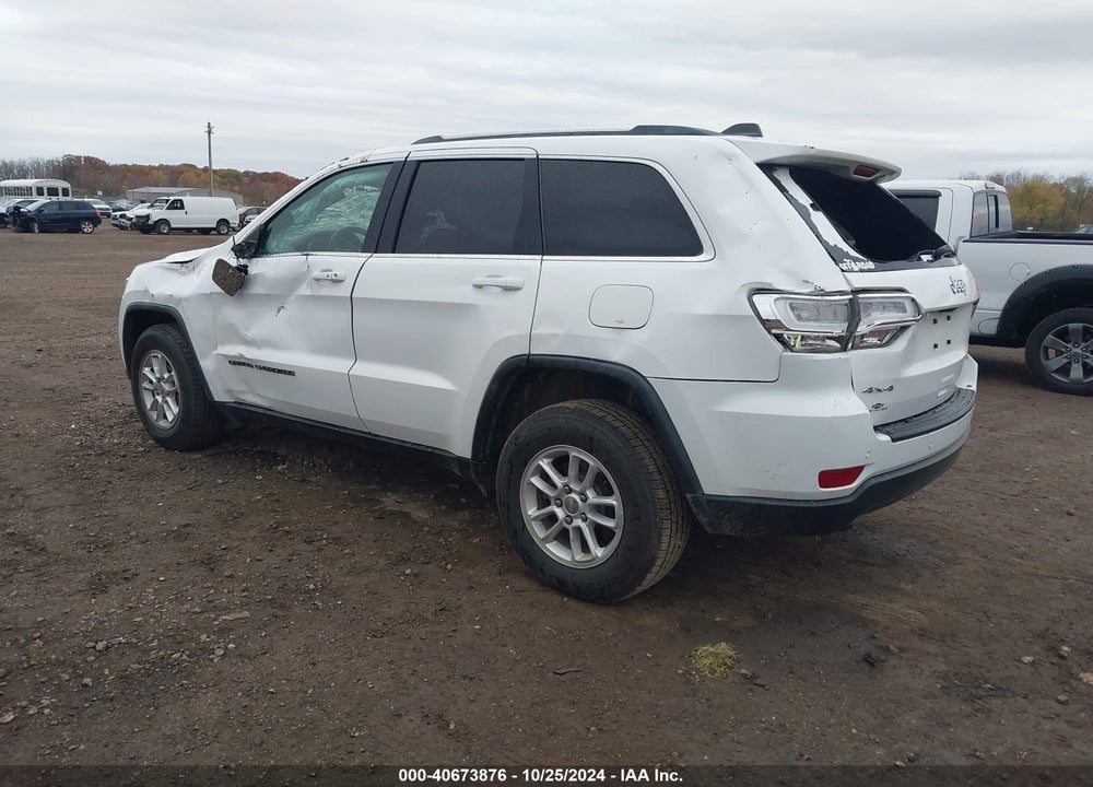 2019 JEEP GRAND CHEROKEE LAREDO VIN: 1C4RJFAGXKC686682