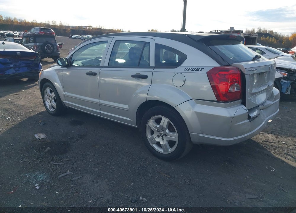 2008 DODGE CALIBER SXT VIN: 1B3HB48B08D533370