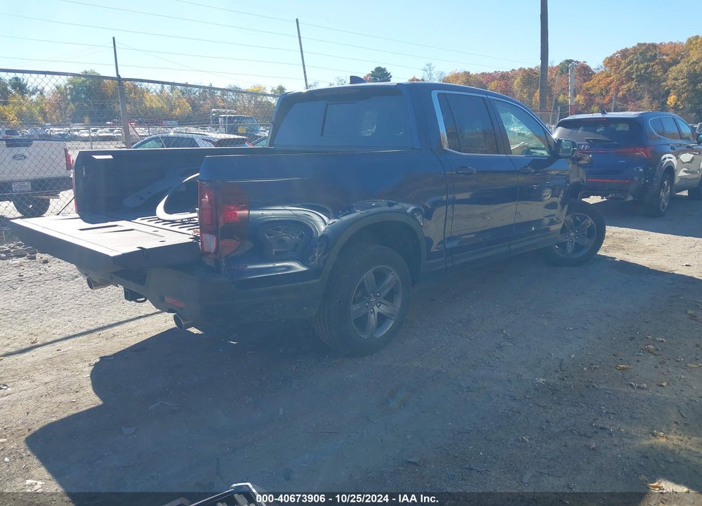 2023 HONDA RIDGELINE RTL VIN: 5FPYK3F57PB019066