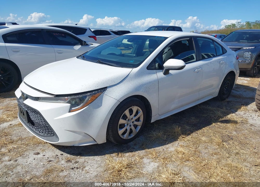2021 TOYOTA COROLLA LE VIN: 5YFEPMAE7MP182813