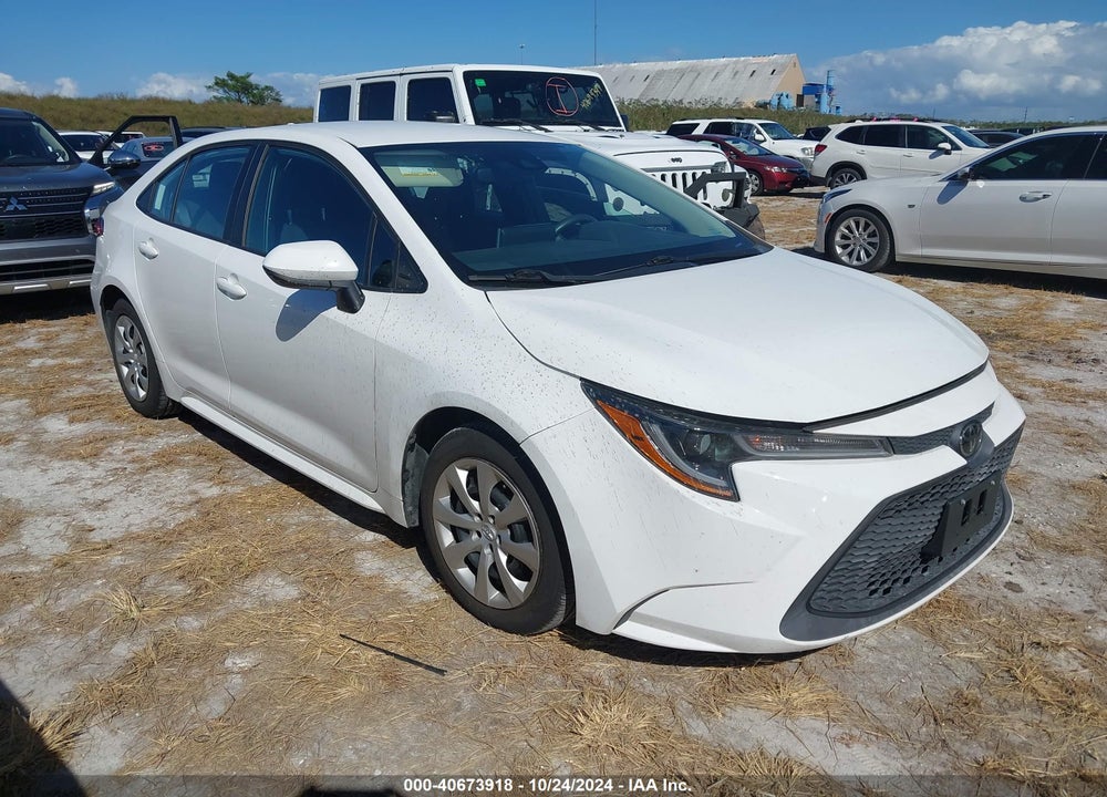 2021 TOYOTA COROLLA LE VIN: 5YFEPMAE7MP182813