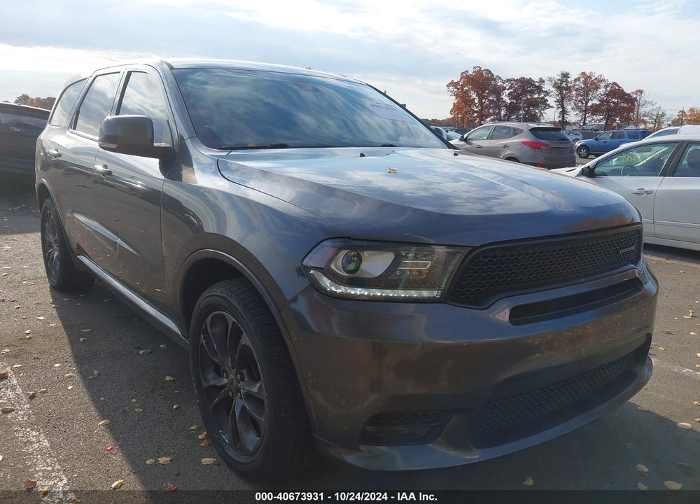 2019 DODGE DURANGO GT PLUS RWD VIN: 1C4RDHDG9KC650318