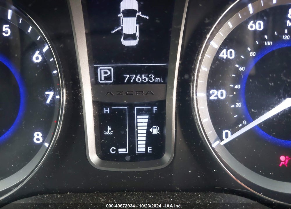 2012 HYUNDAI AZERA VIN: KMHFG4JG4CA183812