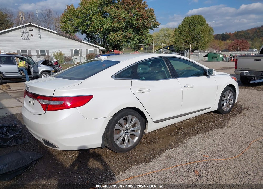 2012 HYUNDAI AZERA VIN: KMHFG4JG4CA183812
