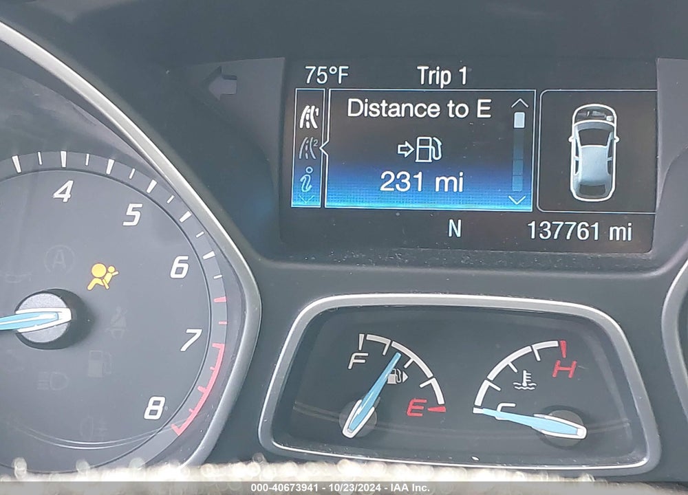 2014 FORD FOCUS TITANIUM VIN: 1FADP3N2XEL178387