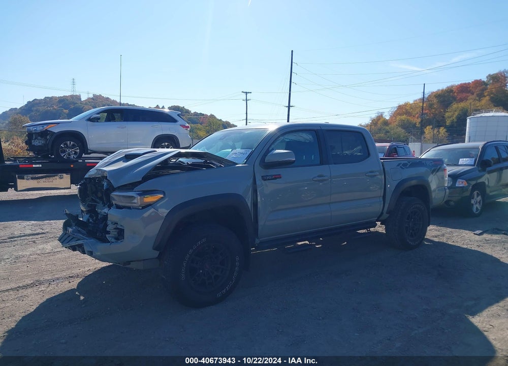 2021 TOYOTA TACOMA TRD PRO VIN: 3TYCZ5AN4MT016588