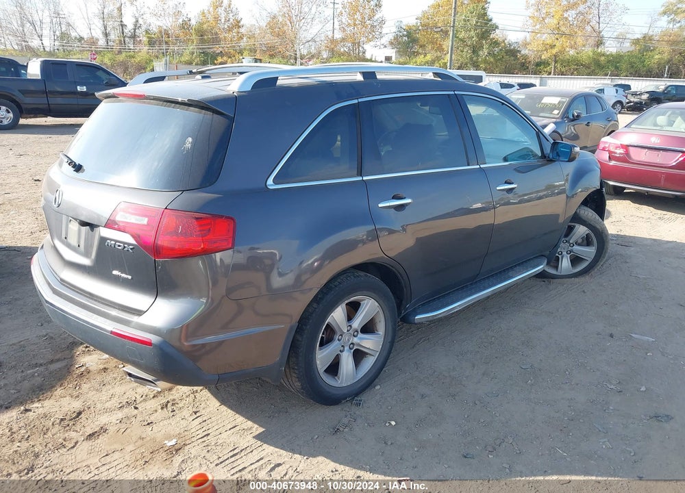 2010 ACURA MDX VIN: 2HNYD2H28AH502013