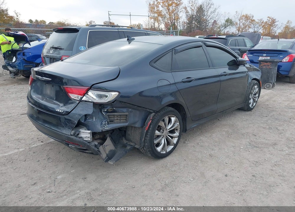 2016 CHRYSLER 200 S VIN: 1C3CCCBB3GN175090