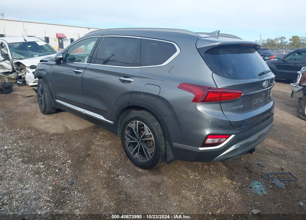2019 HYUNDAI SANTA FE LIMITED 2.0T VIN: 5NMS5CAA9KH118599
