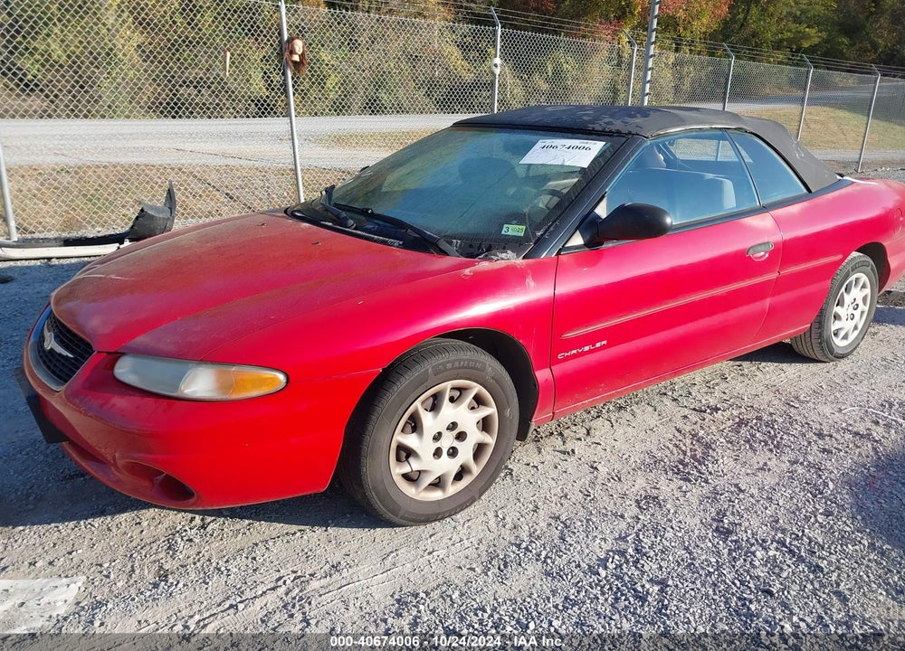 1999 CHRYSLER SEBRING JX VIN: 3C3EL45HXXT503958