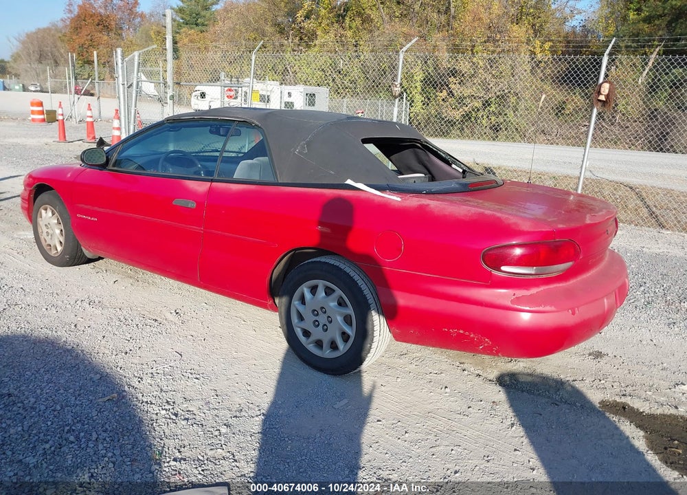 1999 CHRYSLER SEBRING JX VIN: 3C3EL45HXXT503958