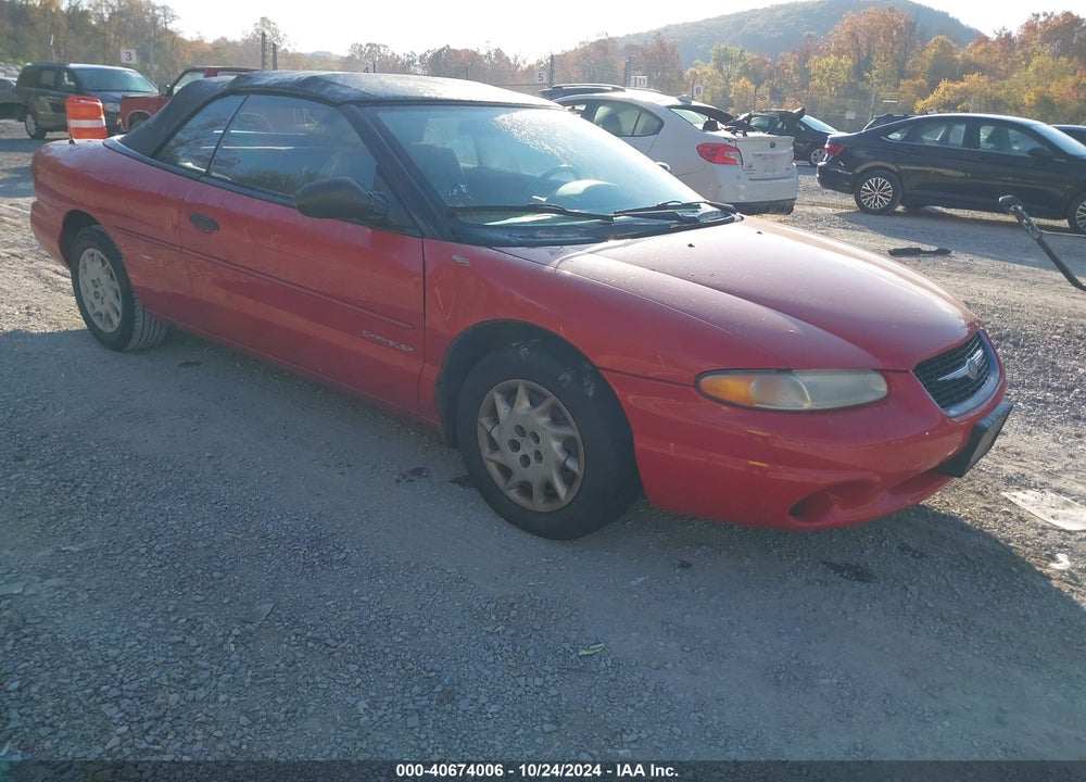 1999 CHRYSLER SEBRING JX VIN: 3C3EL45HXXT503958