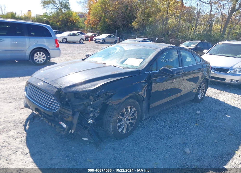 2016 FORD FUSION S VIN: 1FA6P0G74G5126762