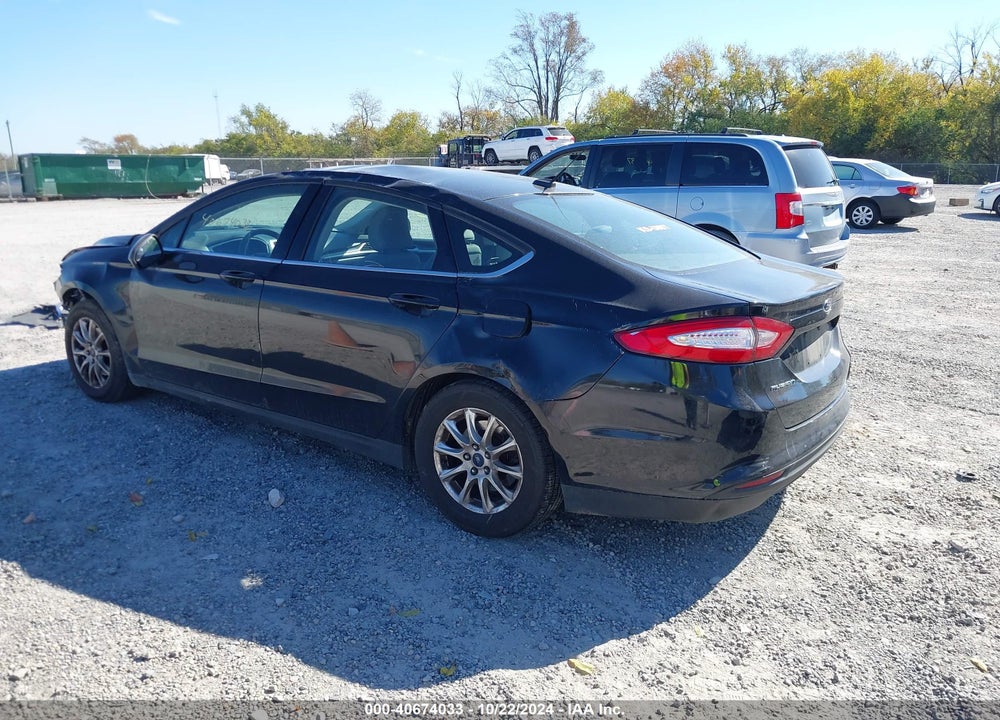 2016 FORD FUSION S VIN: 1FA6P0G74G5126762