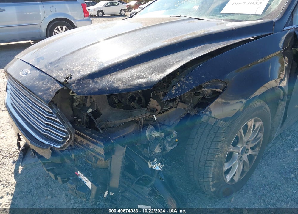 2016 FORD FUSION S VIN: 1FA6P0G74G5126762