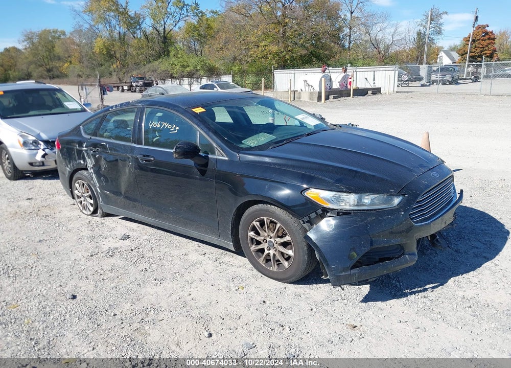 2016 FORD FUSION S VIN: 1FA6P0G74G5126762