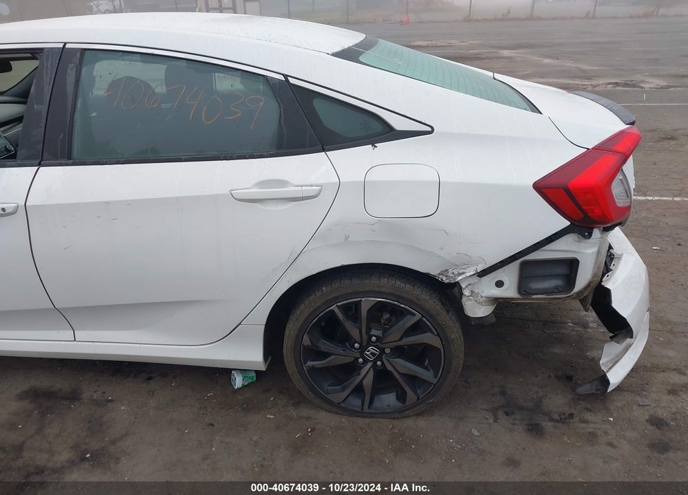 2019 HONDA CIVIC SPORT VIN: 2HGFC2F86KH568280