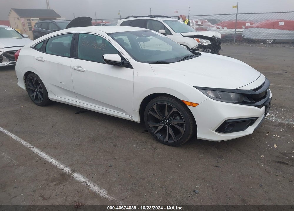 2019 HONDA CIVIC SPORT VIN: 2HGFC2F86KH568280
