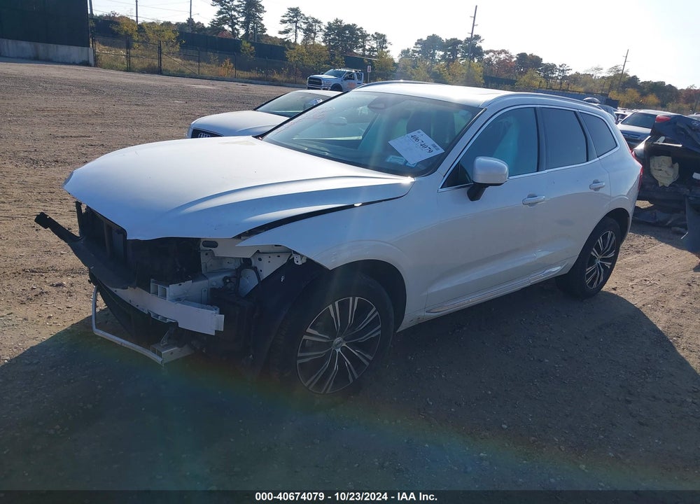 2022 VOLVO XC60 B5 INSCRIPTION VIN: YV4L12RL1N1981764