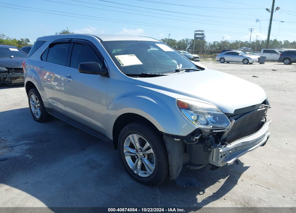 2016 CHEVROLET EQUINOX LS VIN: 2GNALBEK2G1126349