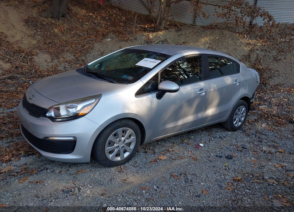 2016 KIA RIO LX VIN: KNADM4A34G6659483