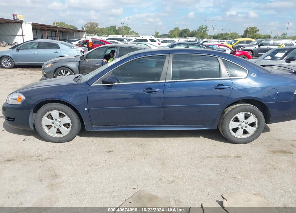 2009 CHEVROLET IMPALA LT VIN: 2G1WT57K691156026