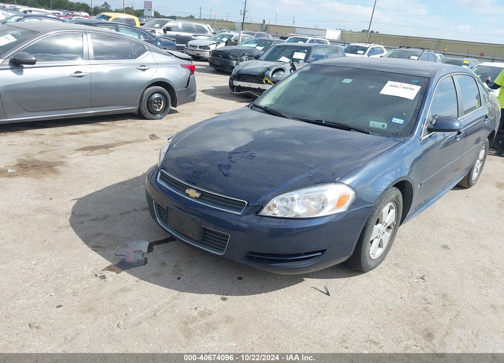 2009 CHEVROLET IMPALA LT VIN: 2G1WT57K691156026