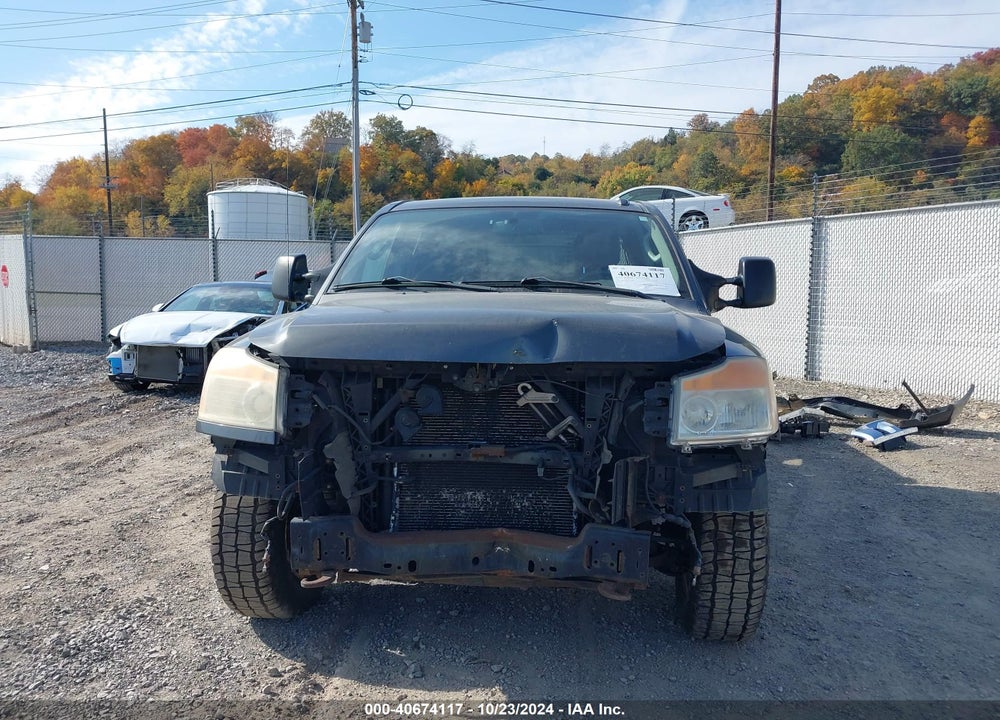 2011 NISSAN TITAN SV VIN: 1N6AA0EC6BN316347