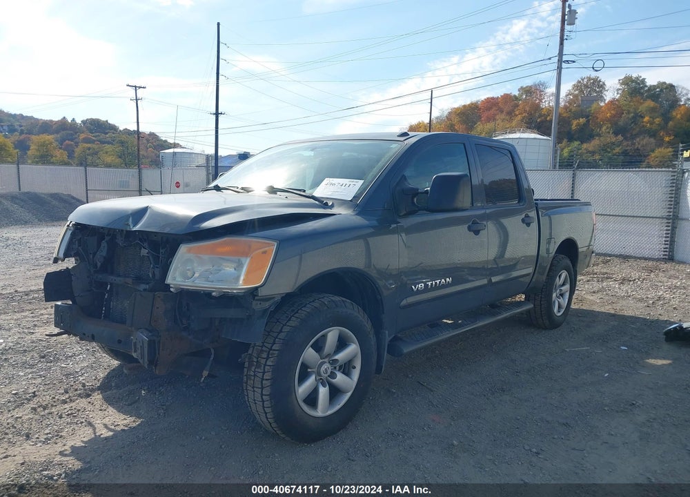 2011 NISSAN TITAN SV VIN: 1N6AA0EC6BN316347