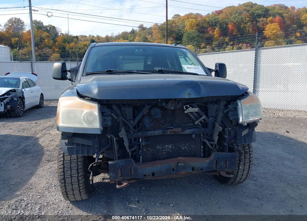2011 NISSAN TITAN SV VIN: 1N6AA0EC6BN316347