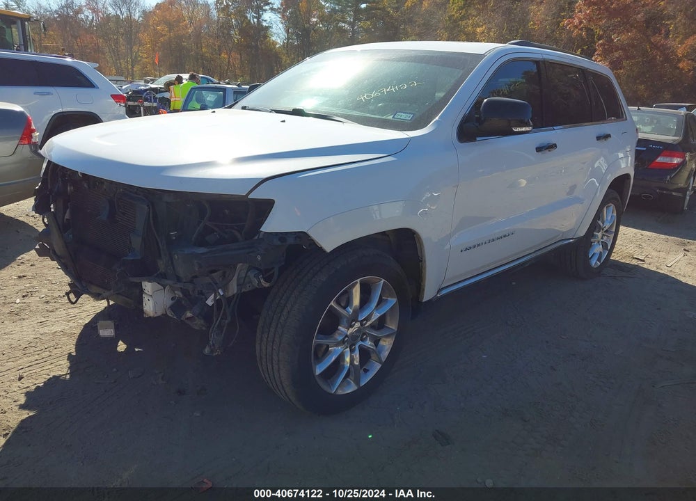 2014 JEEP GRAND CHEROKEE SUMMIT VIN: 1C4RJFJT2EC268733
