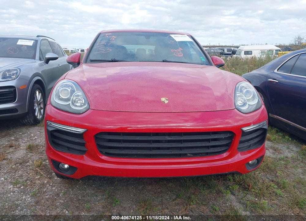 2016 PORSCHE CAYENNE VIN: WP1AA2A20GKA15088