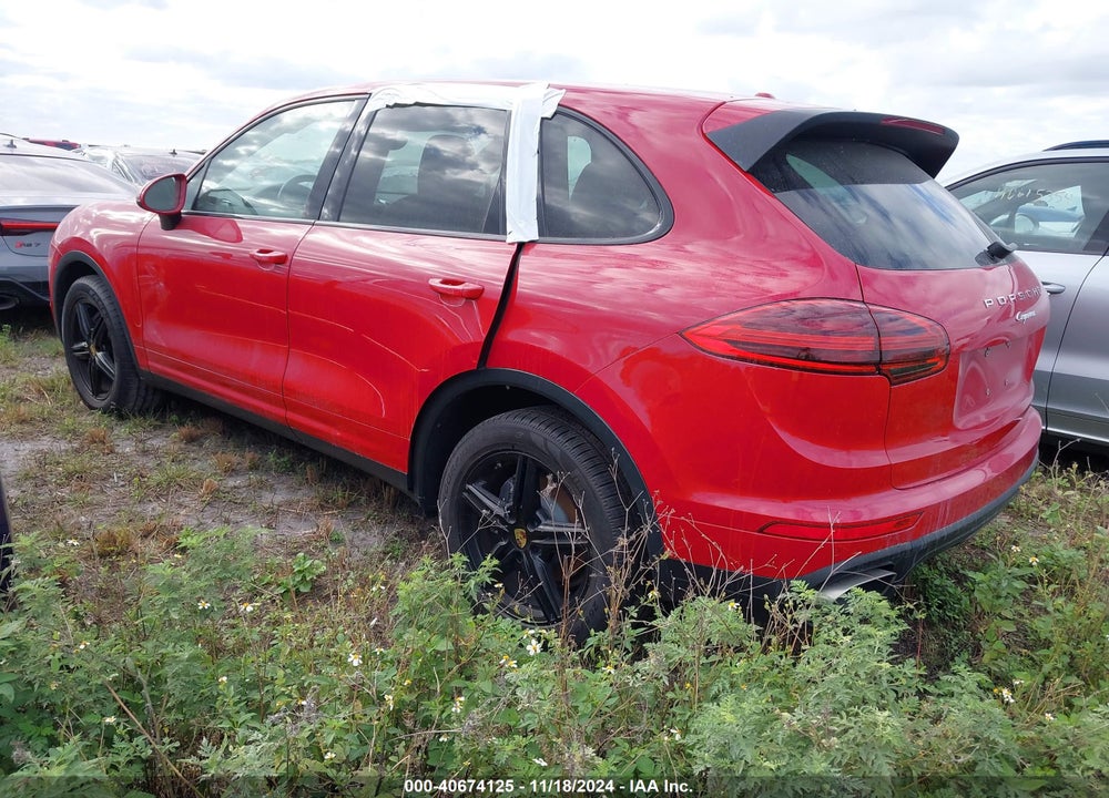 2016 PORSCHE CAYENNE VIN: WP1AA2A20GKA15088