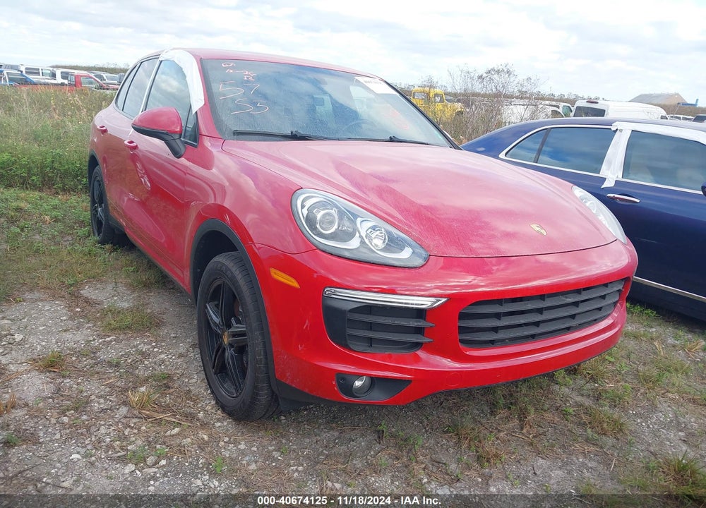 2016 PORSCHE CAYENNE VIN: WP1AA2A20GKA15088