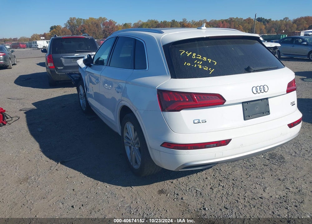 2018 AUDI Q5 2.0T PREMIUM/2.0T TECH PREMIUM VIN: WA1BNAFY0J2241005