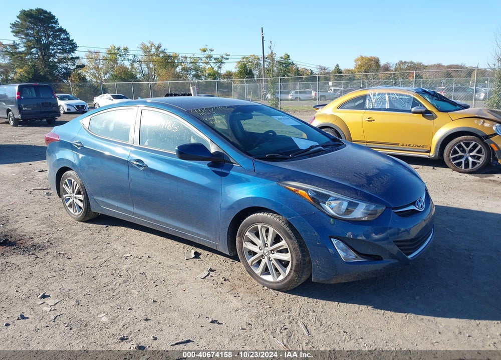 2015 HYUNDAI ELANTRA SE VIN: KMHDH4AE7FU251641