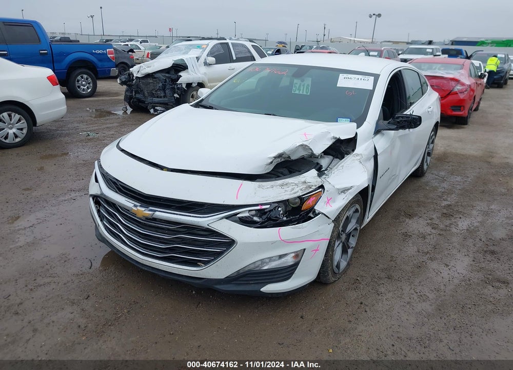 2020 CHEVROLET MALIBU FWD LT VIN: 1G1ZD5ST7LF111204