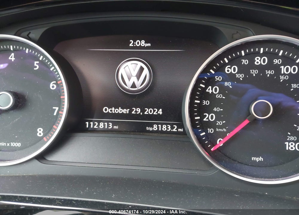 2017 VOLKSWAGEN TOUAREG V6 WOLFSBURG EDITION VIN: WVGRF7BP2HD000123