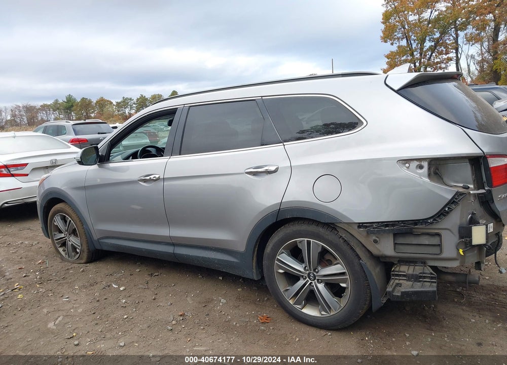 2016 HYUNDAI SANTA FE LIMITED VIN: KM8SRDHF3GU152853