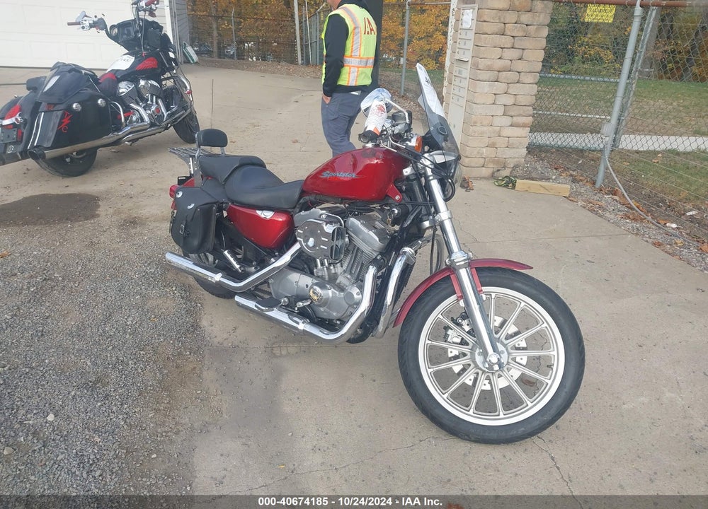 2006 HARLEY-DAVIDSON XL883 VIN: 1HD4CAM116K433971