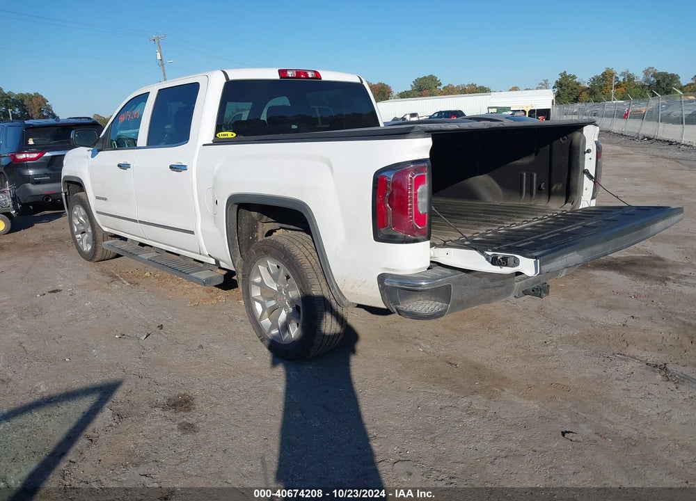 2018 GMC SIERRA 1500 SLT VIN: 3GTU2NEC2JG556495