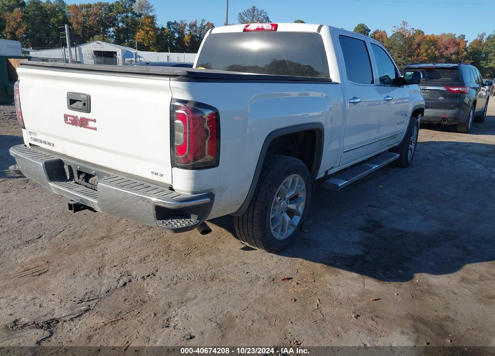 2018 GMC SIERRA 1500 SLT VIN: 3GTU2NEC2JG556495