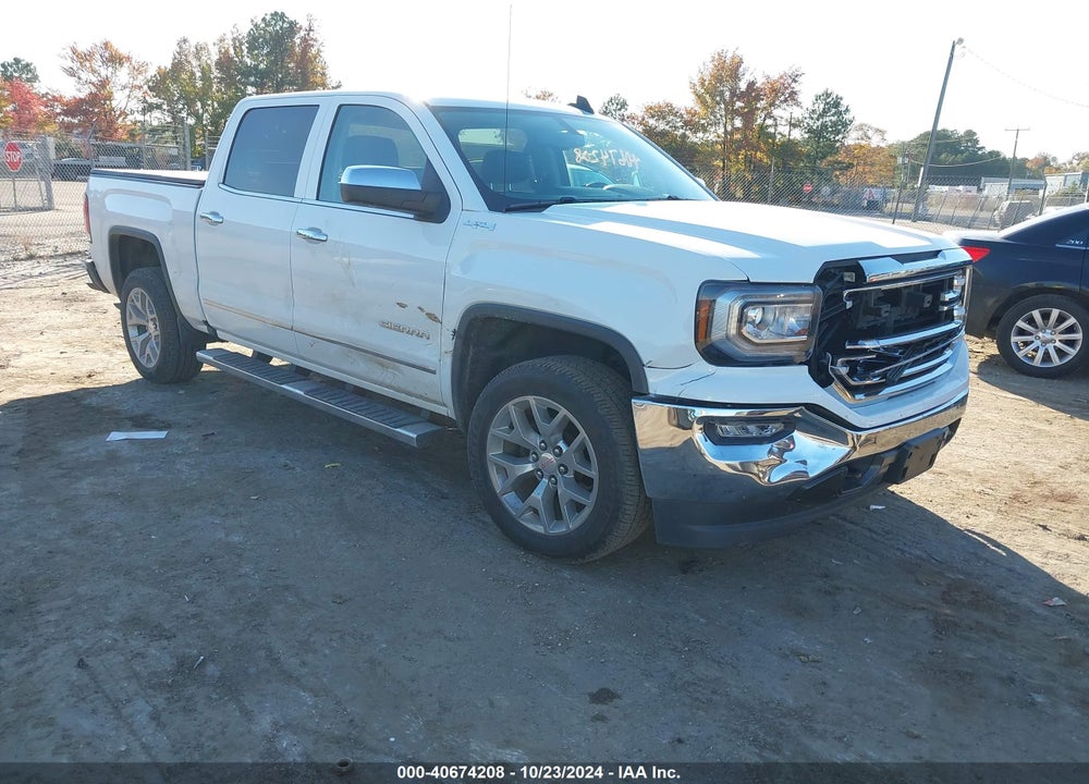 2018 GMC SIERRA 1500 SLT VIN: 3GTU2NEC2JG556495