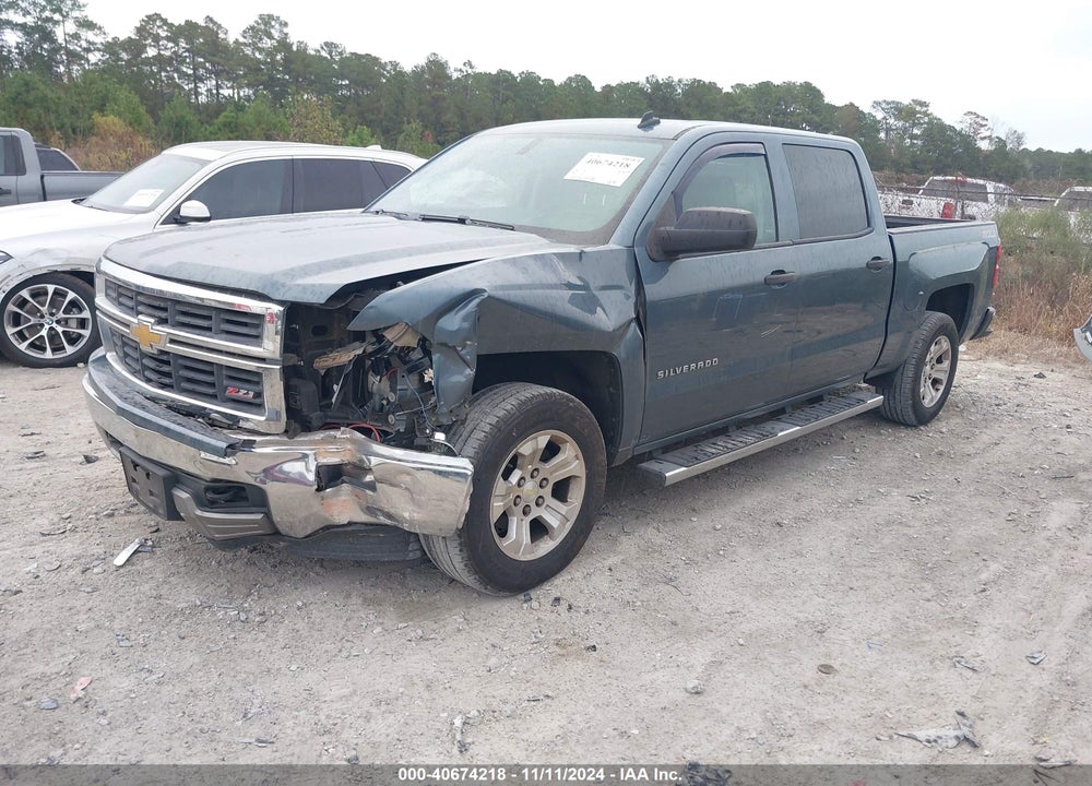 2014 CHEVROLET SILVERADO 1500 2LT VIN: 3GCUKREC7EG283521