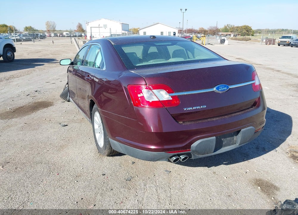 2011 FORD TAURUS SE VIN: 1FAHP2DW7BG173121