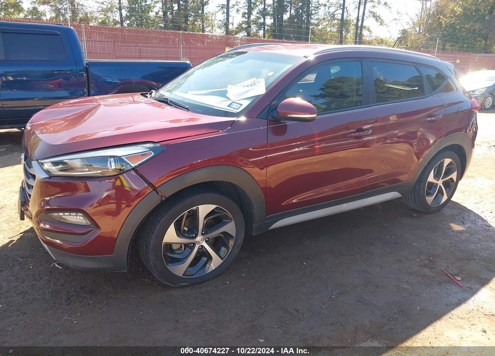 2017 HYUNDAI TUCSON SPORT VIN: KM8J33A2XHU539528