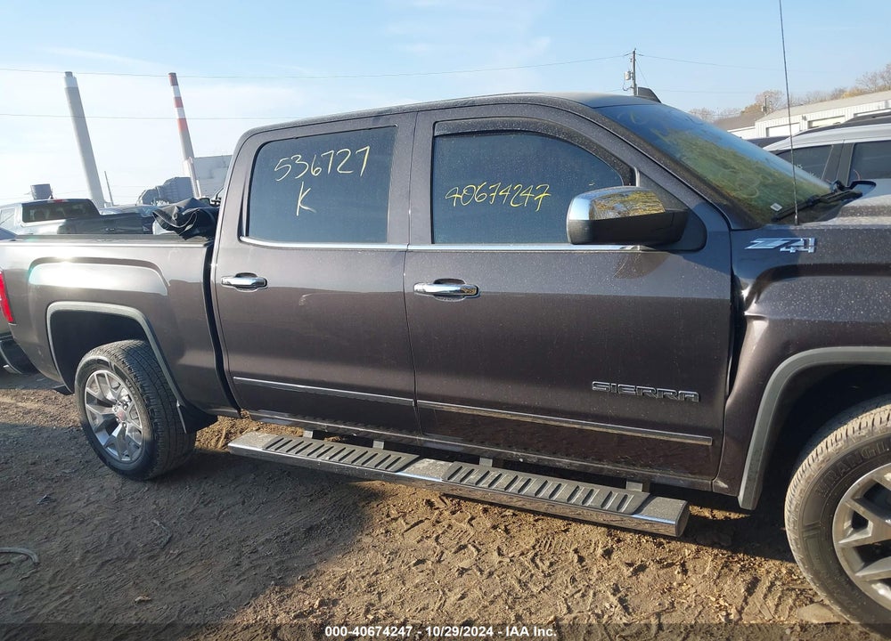 2015 GMC SIERRA 1500 SLT VIN: 3GTU2VEC8FG536727