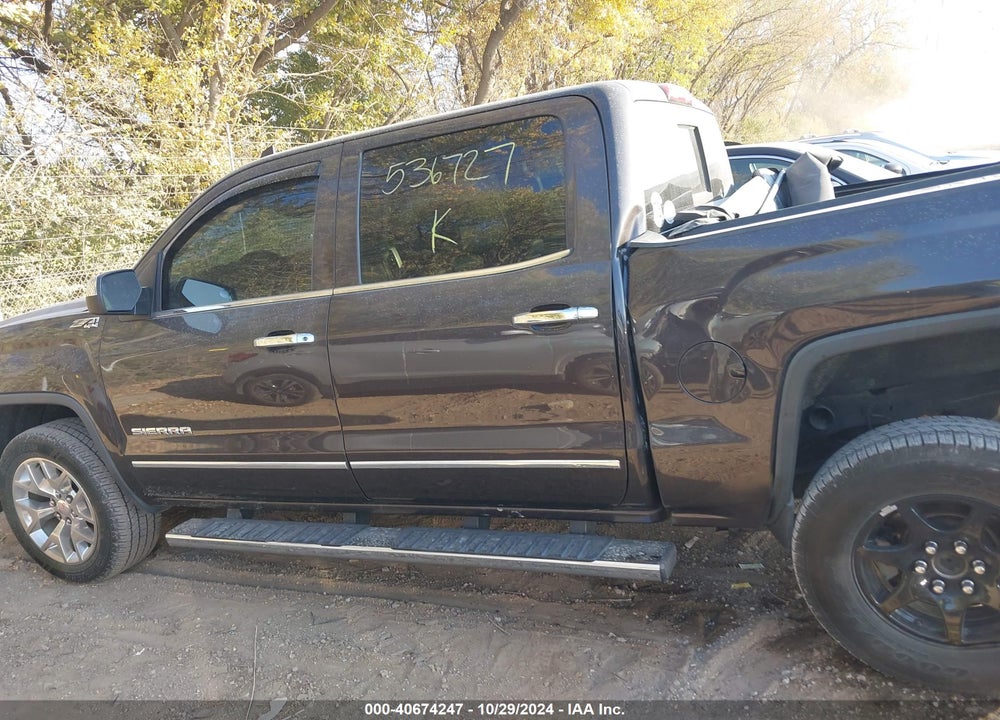 2015 GMC SIERRA 1500 SLT VIN: 3GTU2VEC8FG536727
