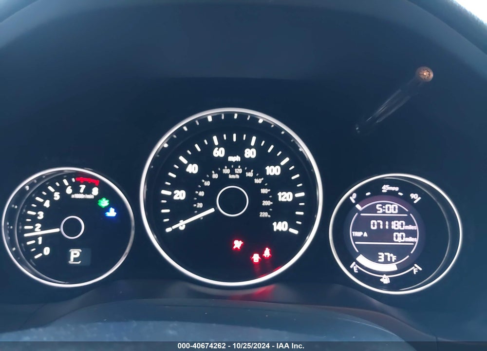 2018 HONDA HR-V EX VIN: 3CZRU6H53JM719184